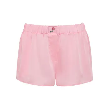 Victoria's Secret FOR LOVE & LEMONS Everyday PJ Shorts Light Pink Pajama Pants Women's Light Pink