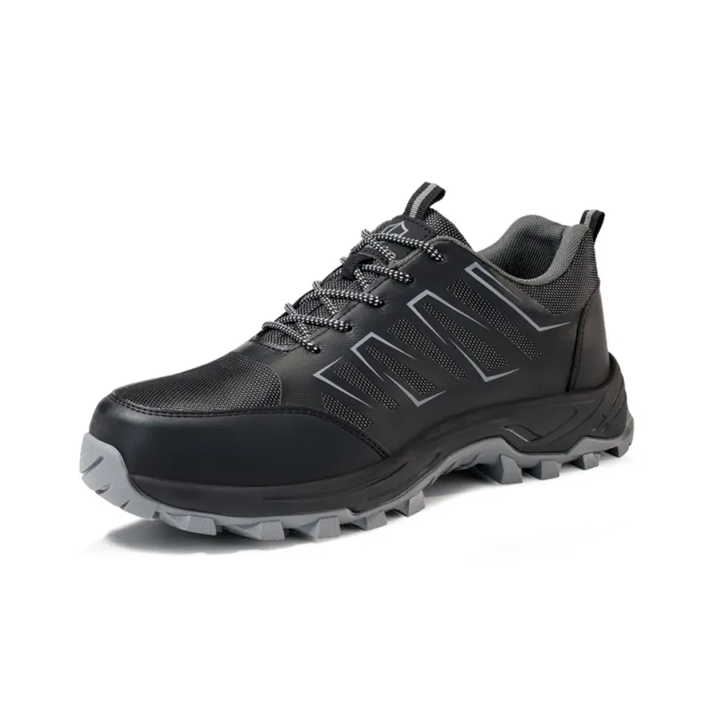Blue Gull Shield Lightweight Coverage Low Top Outdoor Shoes Unisex Black-1