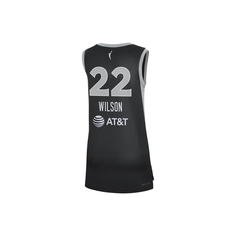 Nike A'ja Wilson Las Vegas Aces 2023 Nike Dri FIT Wnba Victory Jersey-1