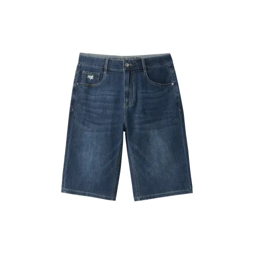 HLA Denim Shorts Men Denim Blue Transition Color Middle 02