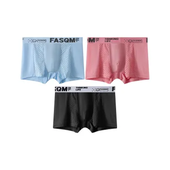 Close fitting Areas Summer Underpants Men's 3 Pack