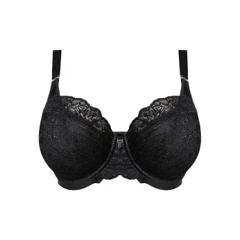 Victoria's Secret ELOMI Brianna Underwire Padded Half Cup Bra Black Bra Women's Black