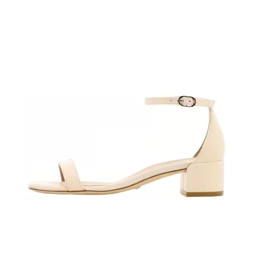 stuart weitzman 40mm Leather Sandals