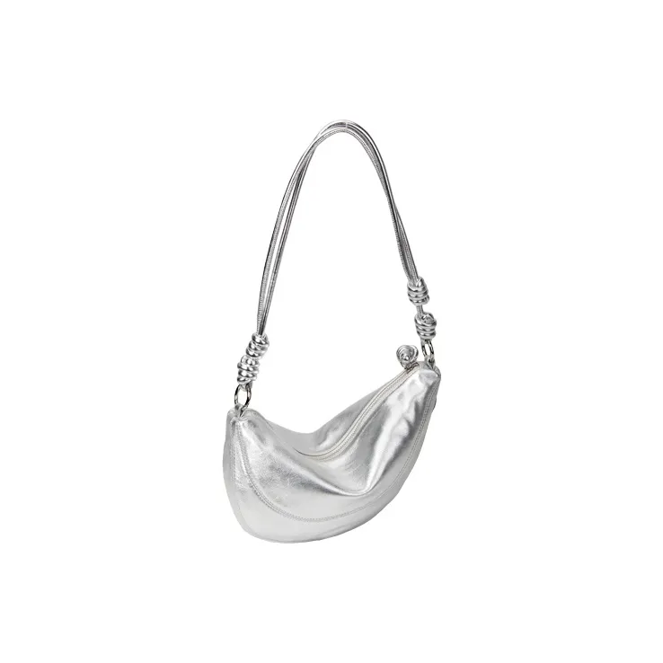 YOCAMU Croissant Bag Saddle Bag Casual Niche Design Women's Dopamine Dressing Color-19