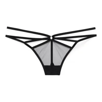 Victoria's Secret ADORE ME NEW! Ashlyn G-String Panty Underpants Women's 1 Pack Jet Black