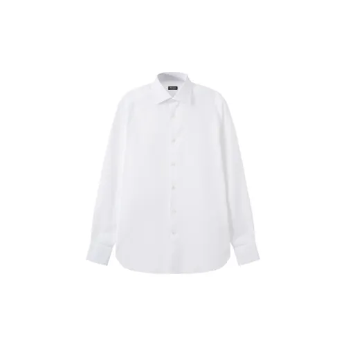 Ermenegildo Zegna Shirts Men White