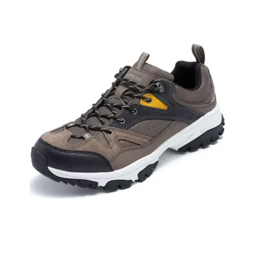 TOREAD Cushioning Wear-Resistant Low-Top Trekking Shoes Men's Dark Gray