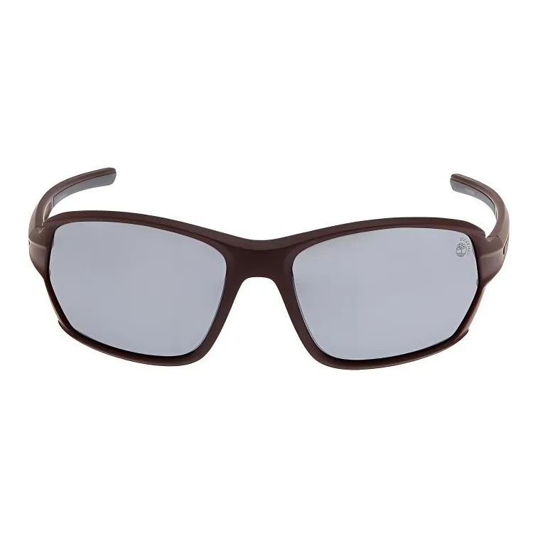 Timberland Irregular Shape Sunglasses Men's Brown-1