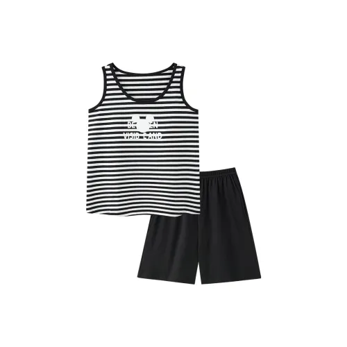 JinShaLa Pajama Set Women's Black