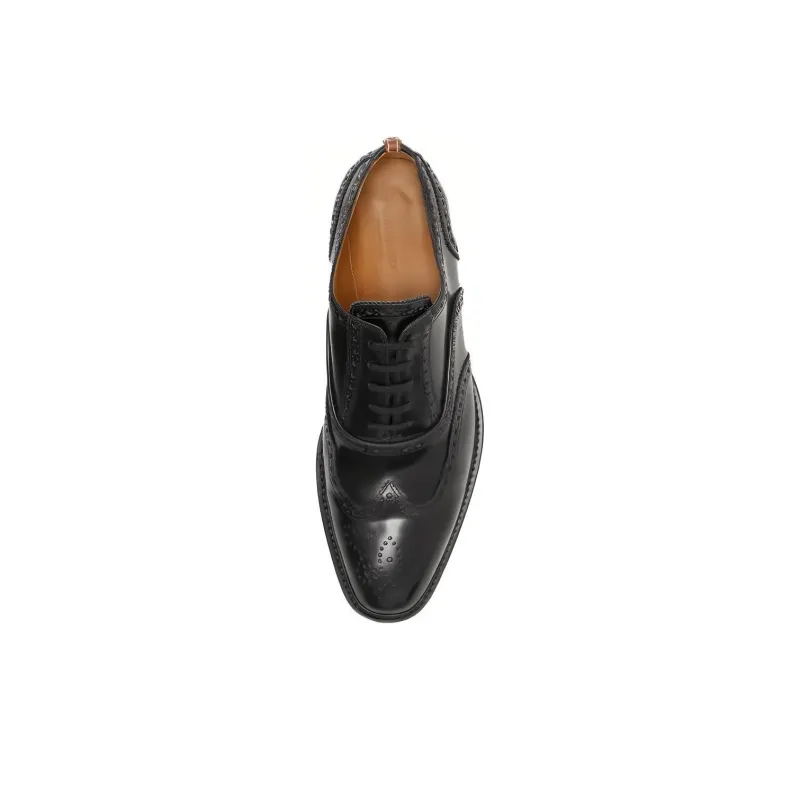 Burberry Dress Shoes Men's Black-3