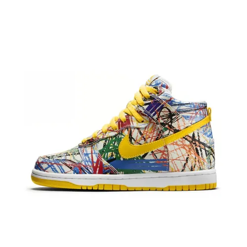 Nike Dunk High Scribble GS