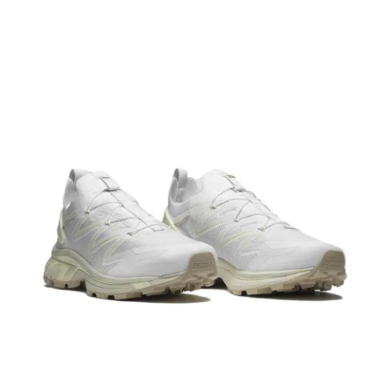 SALOMON XT Rush 2 Anti Slip Wear Resistant Low Top Outdoor Shoes Unisex White-1