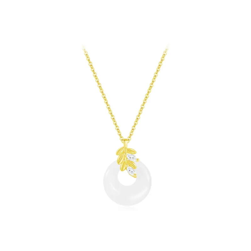 Thuban Ark Chalcedony Necklaces Women's-2