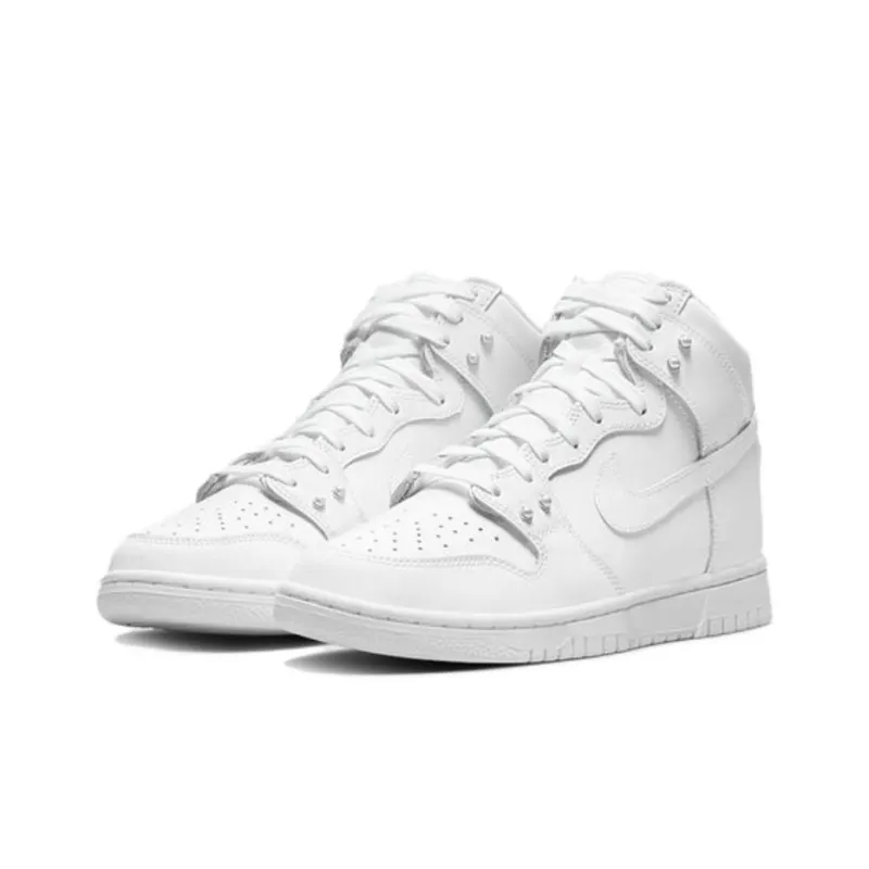Nike Sb Dunk Mid Pro White Light Base Grey-2