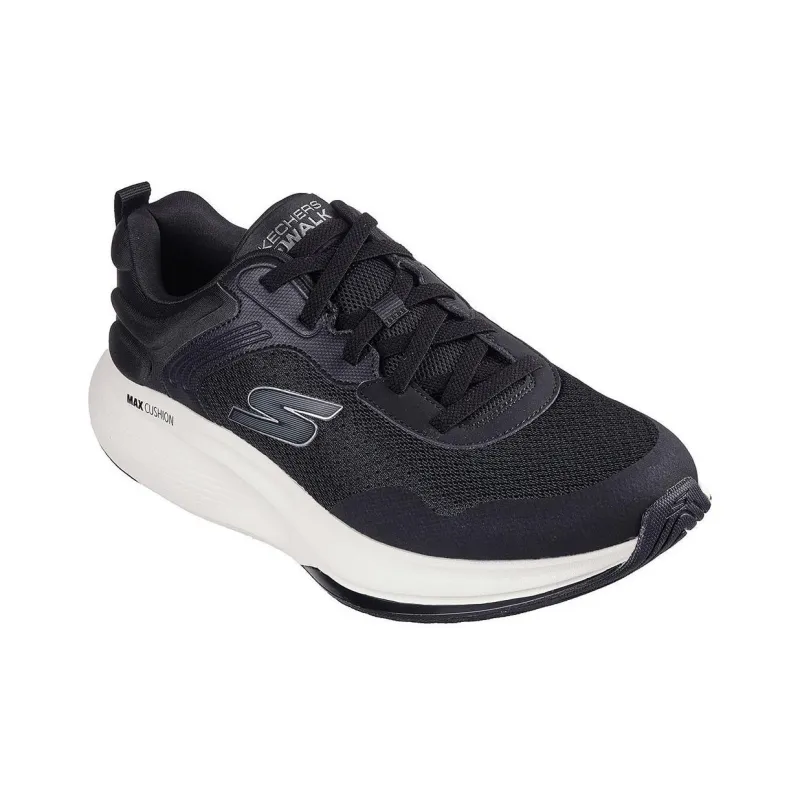 Skechers Slip Resistant Low Top Casual Running Shoes Men's Black-1