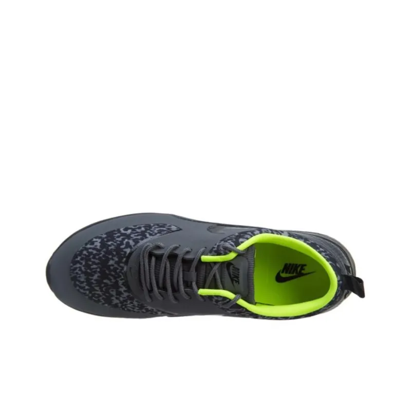 Nike Air Max Thea Print Dark Grey Black Volt Women's-2