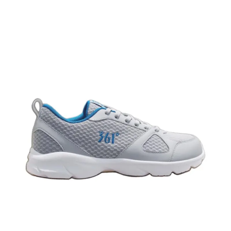 361° Cushioning And Breathable Low Top Running Shoes Men's Gray Blue-1