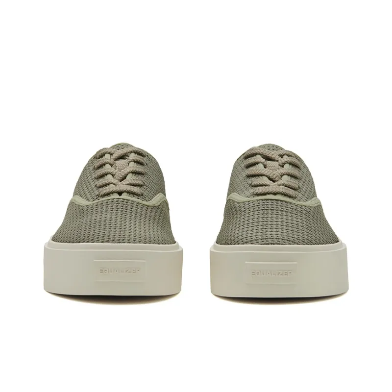 EQLZ EQUALIZER Low Top Skateboard Shoes Unisex Moss Green-4