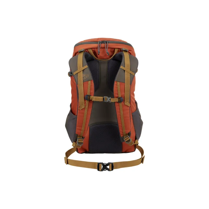 KELTY Polyester Outdoor Hiking Bag Backpack Unisex Orange/Blue-2