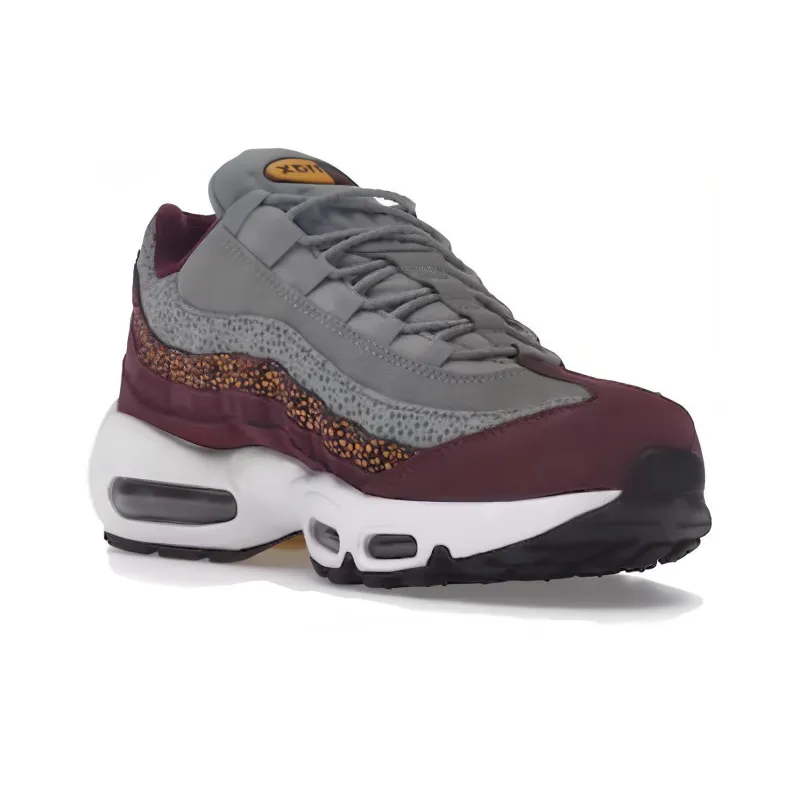 Nike Air Max 95 Premium 'Bordeaux Yellow' Women's-3