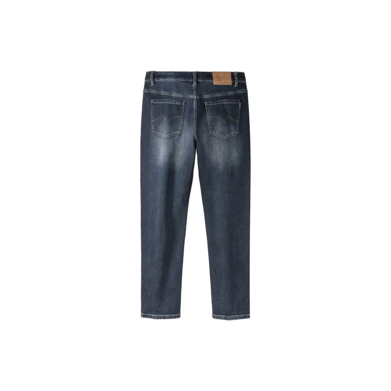 HLA Jeans Men Blue Gray Denim Gradient Medium 1D-1