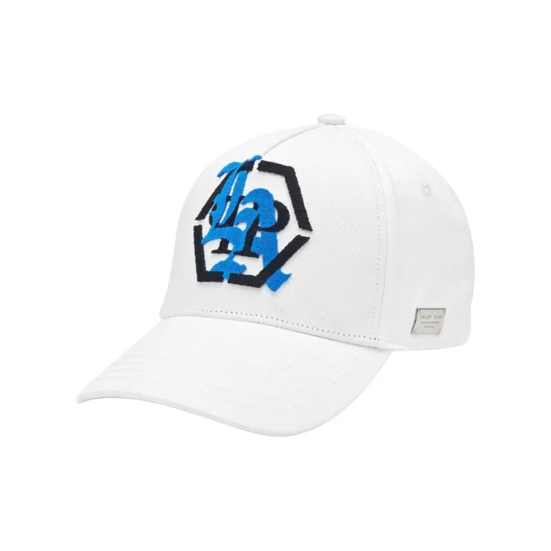 PHILIPP PLEIN Logo-appliqué Baseball Cap-0