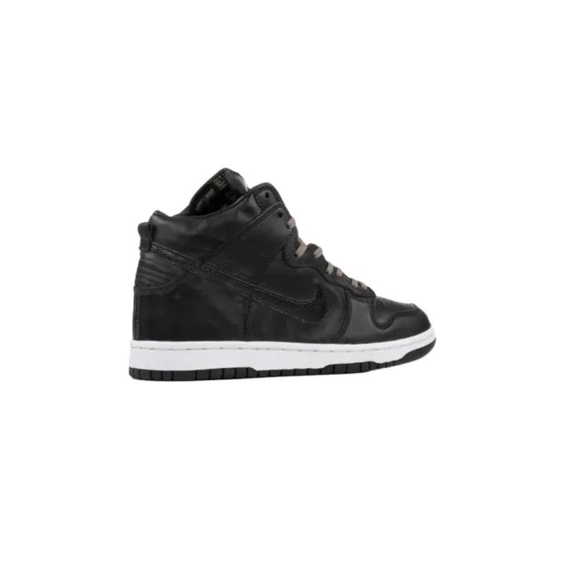 Nike X Stussy Dunk High Plus B 'Black'-3