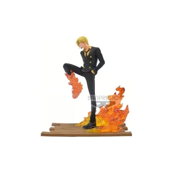 BANPRESTO Sanji One Piece LFS F Nautical Log Record Selection Scale Figures