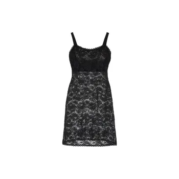 Victoria's Secret COSABELLA Never Say Never Foxie Curvy Chemise Black Nightgown Women's Black