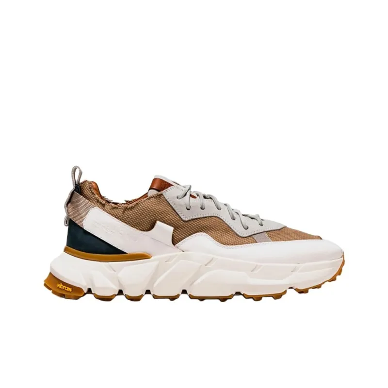 BUTTERO Spazio Low-Top Casual Shoes Men's Ecru-1
