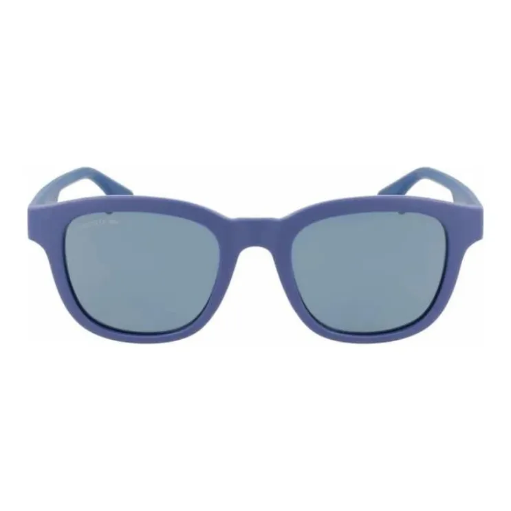 LACOSTE Square Sunglasses Men's Blue-1