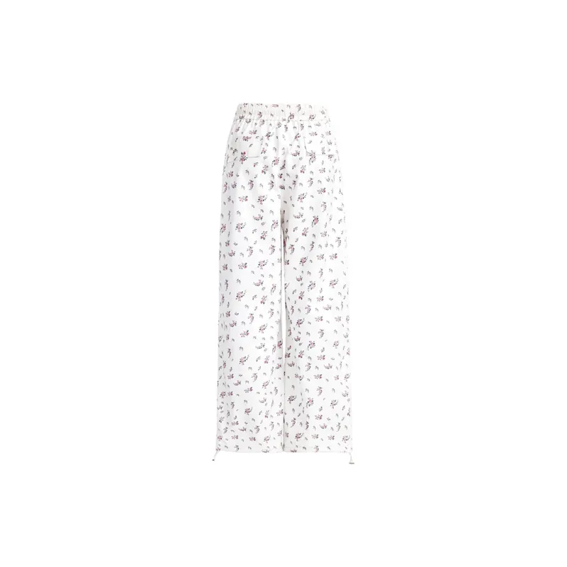 Wen Shan Casual Pants Women's White-1