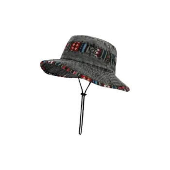 Fishing For Bears Polyester Bucket Hats Unisex