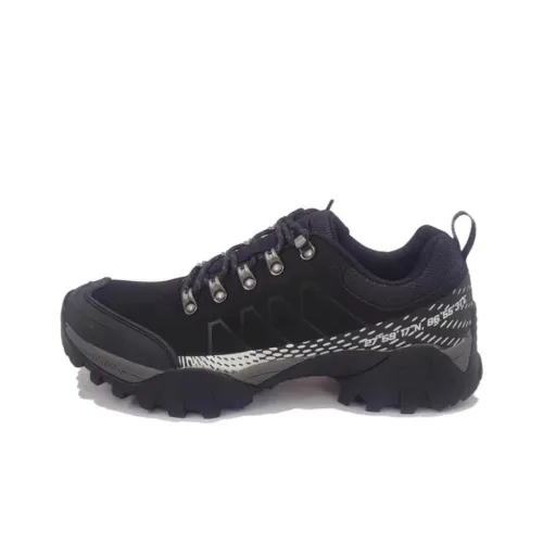 TOREAD City Outdoor Collection Cushioning Wear-Resistant Low-Top Trekking Shoes Men's Black