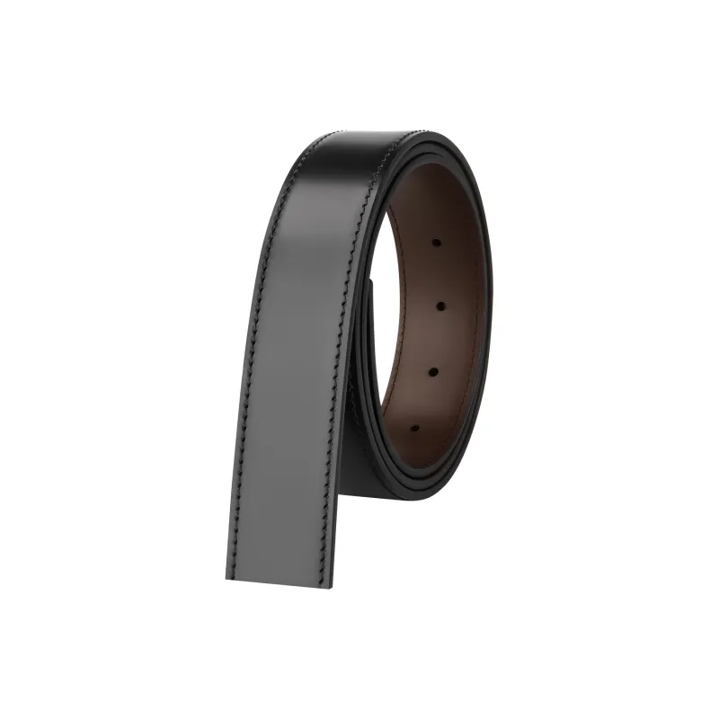 Jaylen Oos Top Grain Cow Leather Leather Belts Men's 3.4cm Wide-1