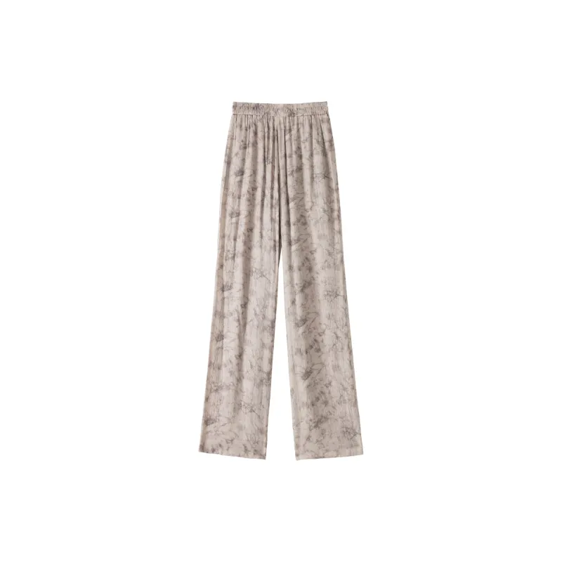0571 Family Casual Pants Women's Beige Yellow-1