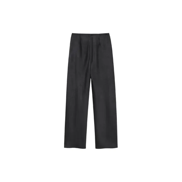 OVV Casual Pants Women's Black Solid Color 06-1