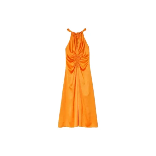 Sandro Slip Dresses Women's Orange