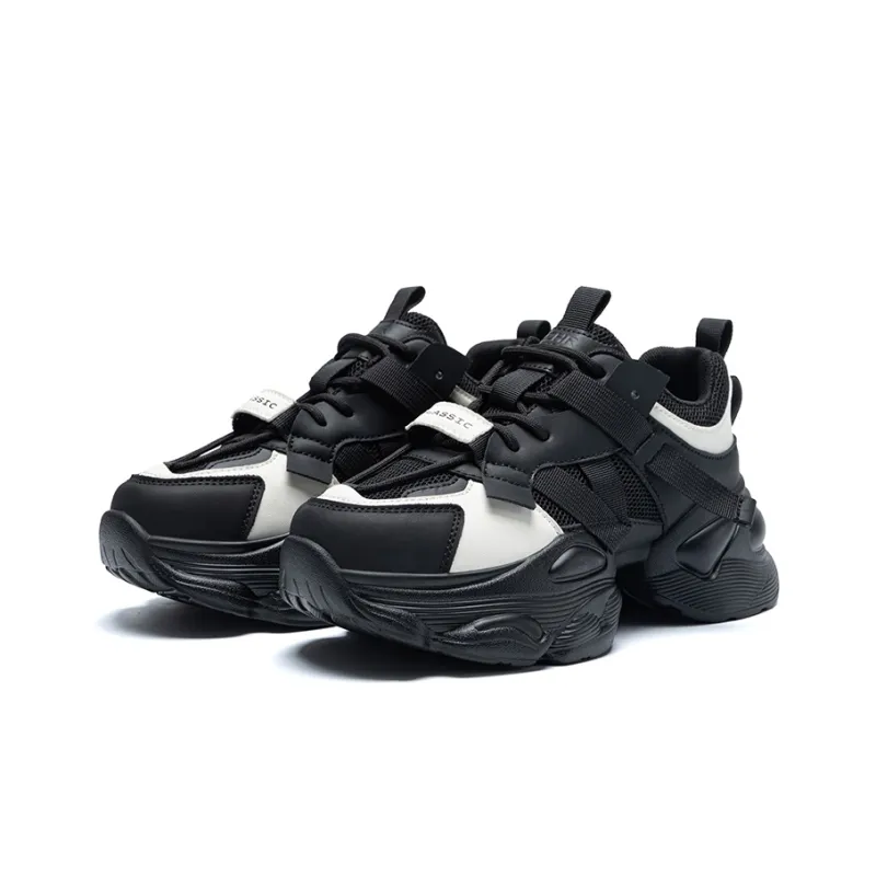 ZHR Sparkling Galaxy Cushioning Breathable Low-Top Chunky Sneakers Women's-13