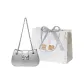 Silver+Shopping Bag