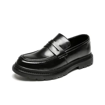 WEISHIBANGWEI Loafers Men's Black