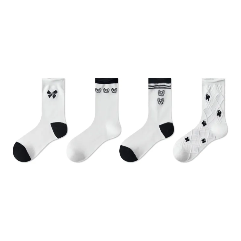 Ordifen Mid Calf Socks Women's 4 Pack-7