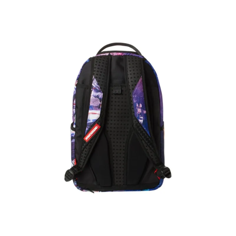 SPRAYGROUND Fabric Backpack Small Size Unisex Purple-2