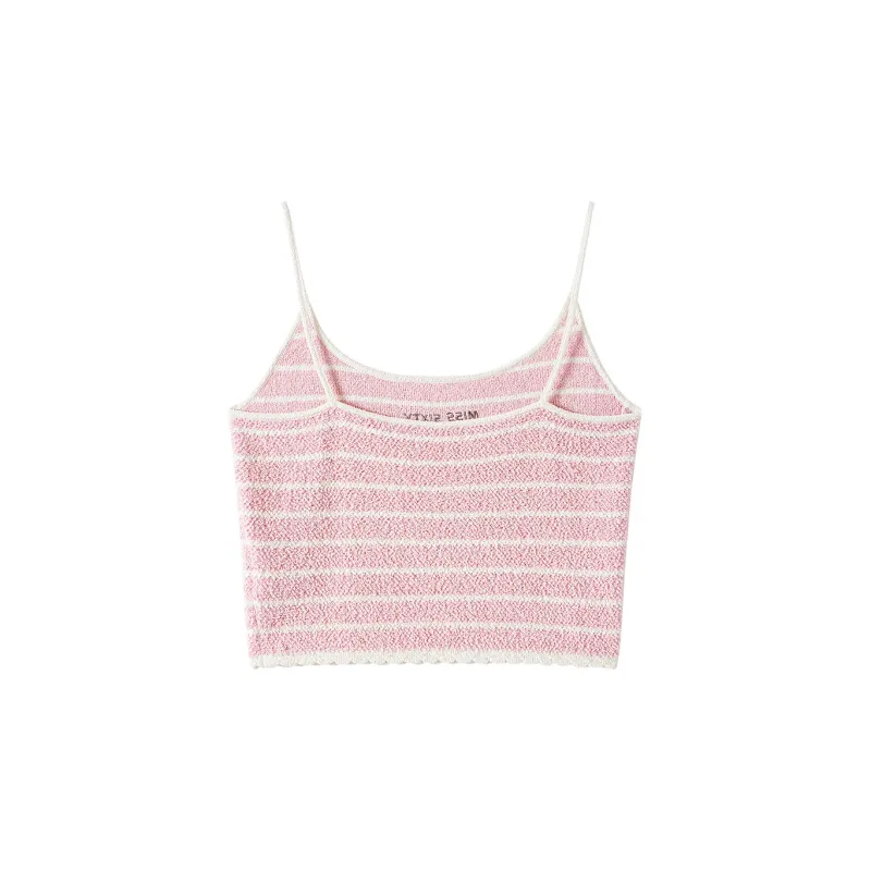 Miss Sixty Tank Top Women's Light Pink-1