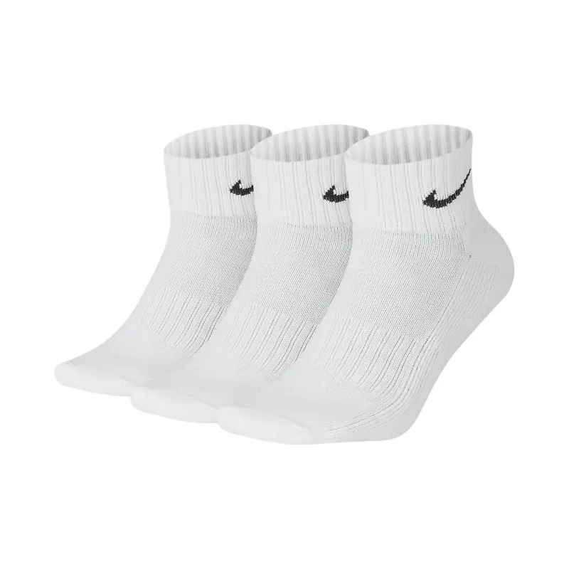 Nike Ankle Socks Unisex 3 Pack White-0