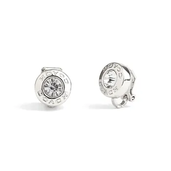 COACH Copper Stud Earrings Women's Silver