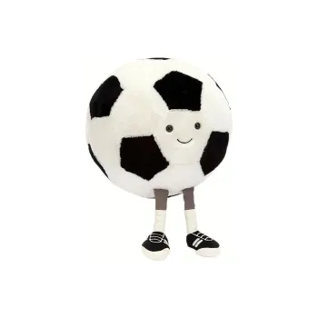 JELLYCAT Fun Sports Collection Soccer Dolls Plush Doll 22.8cm Height