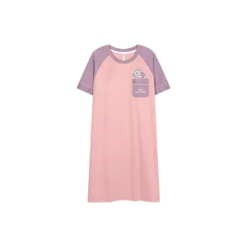 Follow The United States Nightgown Without Pads Style Women's Violet