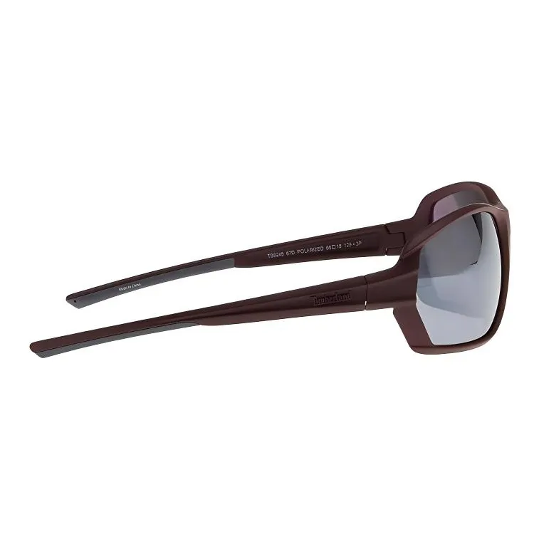 Timberland Irregular Shape Sunglasses Men's Brown-2