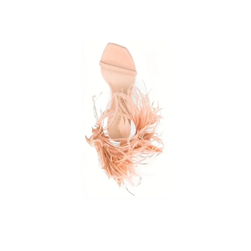 stuart weitzman Plume 100mm Sandals-3